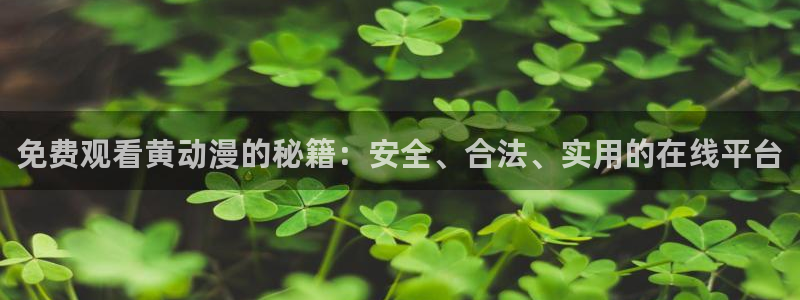 汗汗漫画阅读:免费观看黄动漫的秘籍:安全、合法、实用的在线平台配图